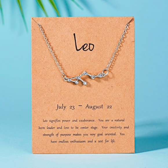 Golden Threads Jewelry - Zodiac Constellation LEO